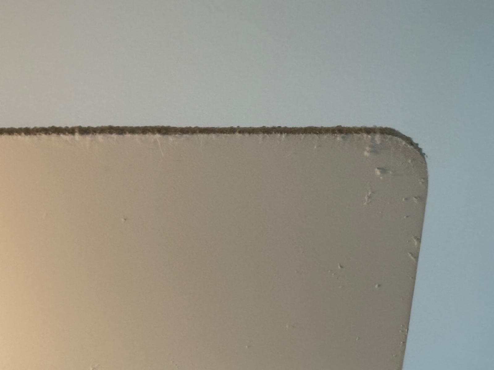 Close-up detail during a furniture deep clean